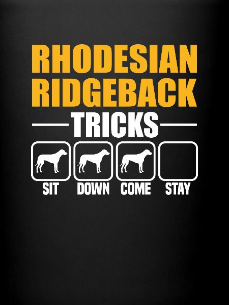 Rhodesian Ridgeback Tricks