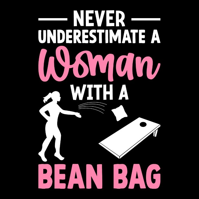 Funny Cornhole Girl Player Corn Hole