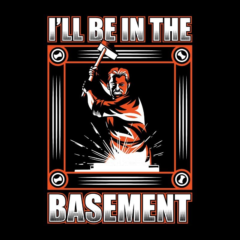 Je serai dans le sous-sol en forgeant Smith