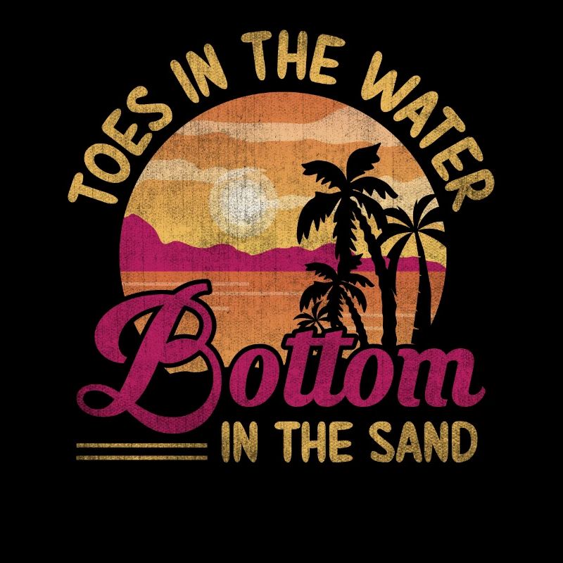 Orteils dans l’eau Fond Dans le sable Vacances à la plage