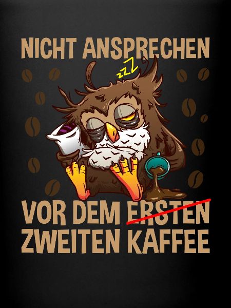 Nicht Ansprechen Kaffee