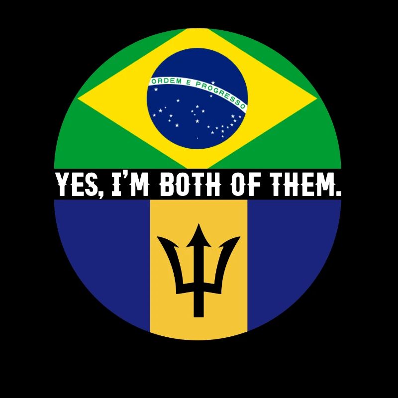 Drapeau de la Barbade Bayan barbadien