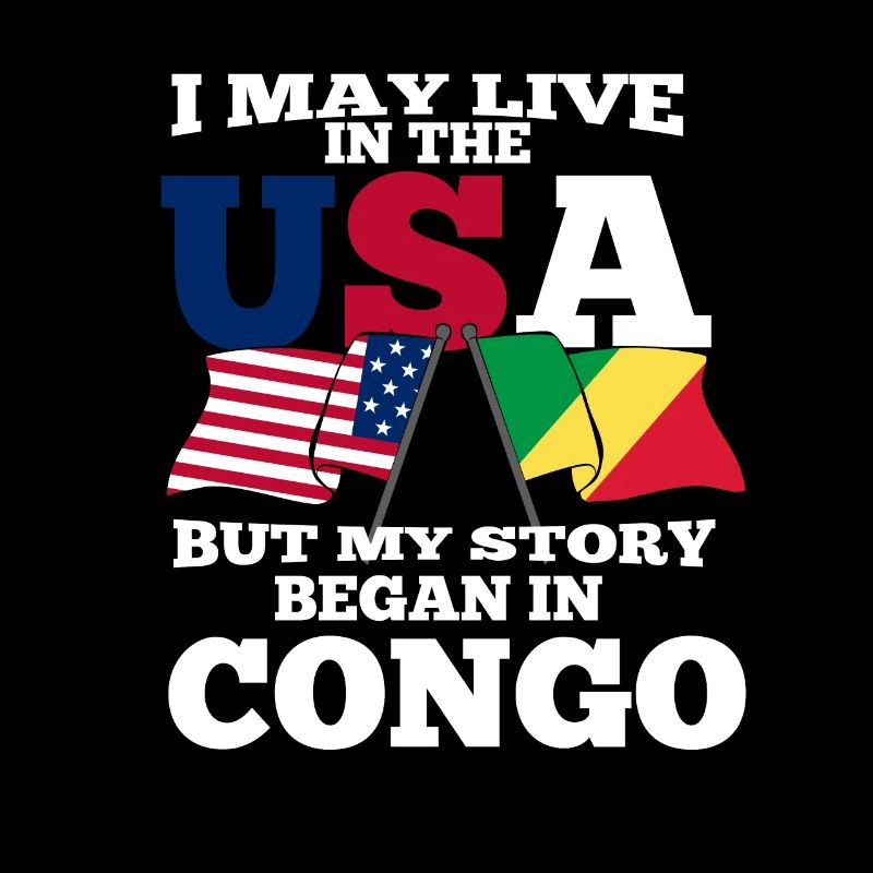 Congo America Usa Gift