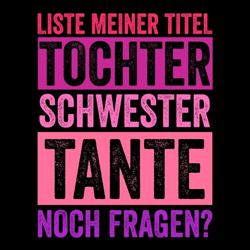 Schwester und Tante