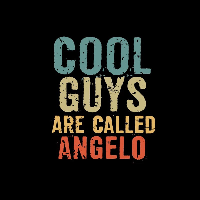 Les mecs cool s’appellent angelo