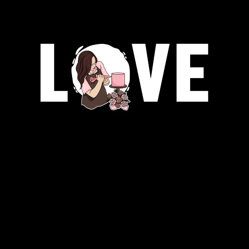 Love Bakery Confectioner Hobby Baker Master Baker