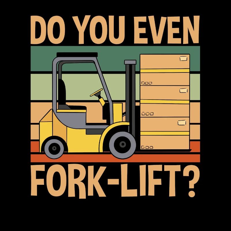 Forklift driver