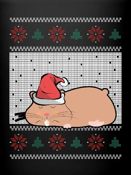 Hamster mignon endormi