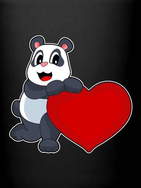 Cœur de panda
