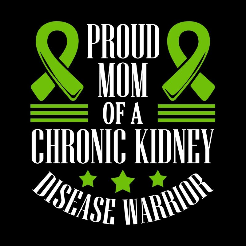 Stolze Mutter Eines Chronisch Nierenkranken