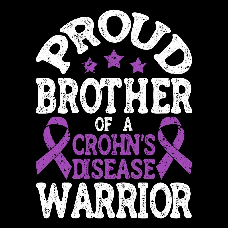 Stolzer Bruder Eines Morbus-crohn-kriegers