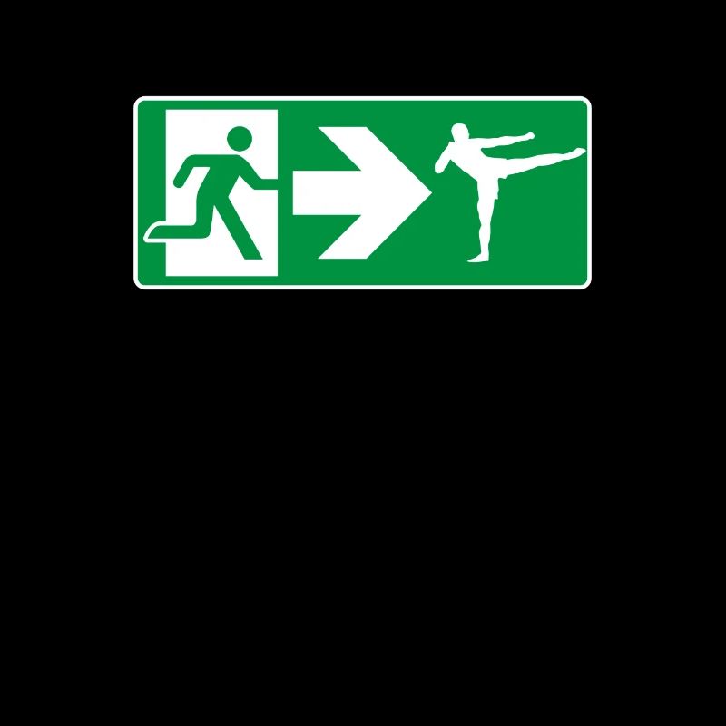 Kickboxer de sortie de secours