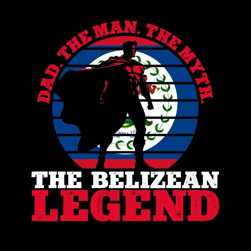 Drapeau du Belize Bélizien
