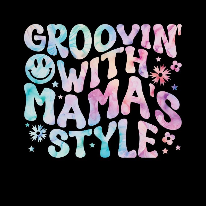 Groovy Mutter Passende Familie Am 1. Geburtstag