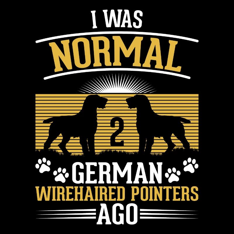 Deutsch Drahthaar Geschenk Besitzer