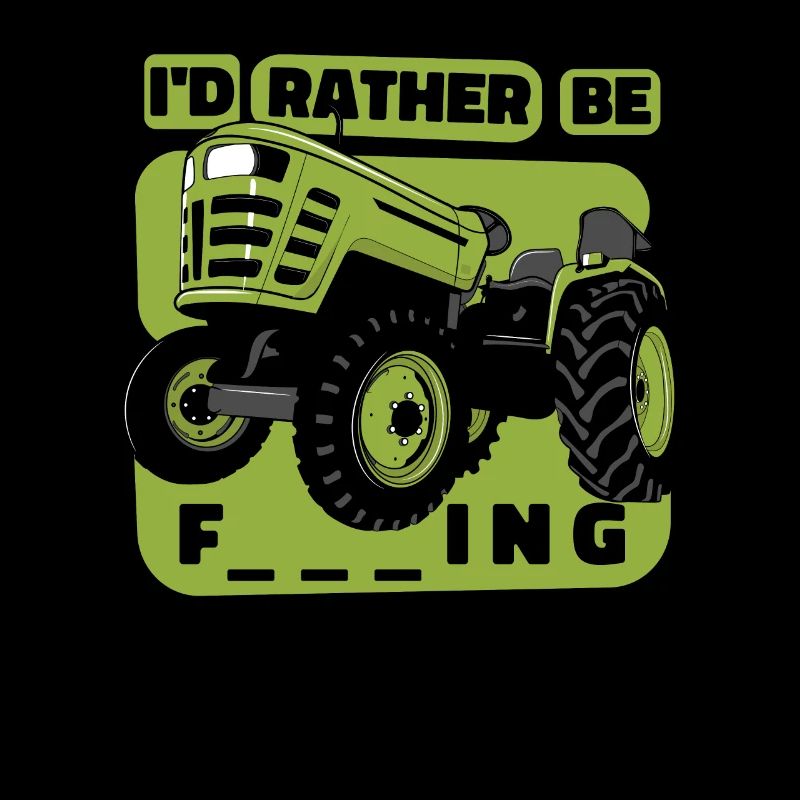 I'd rather be farming organic farmer farmer