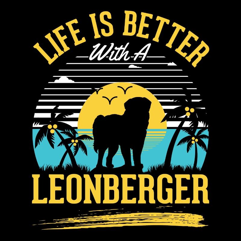 La vie est plus belle avec un Leonberg