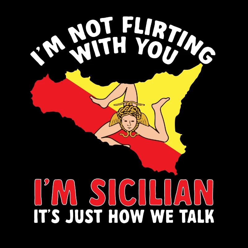 Sicily Flag Italy Sicily