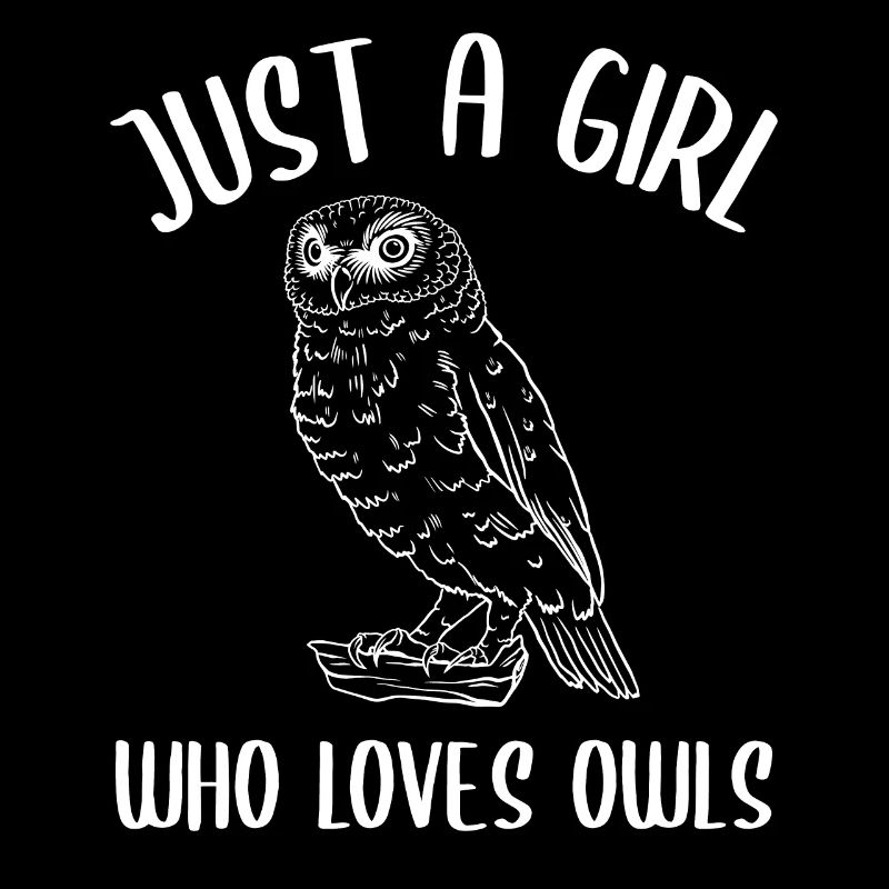 Fille Hibou Amant De manière flagrante