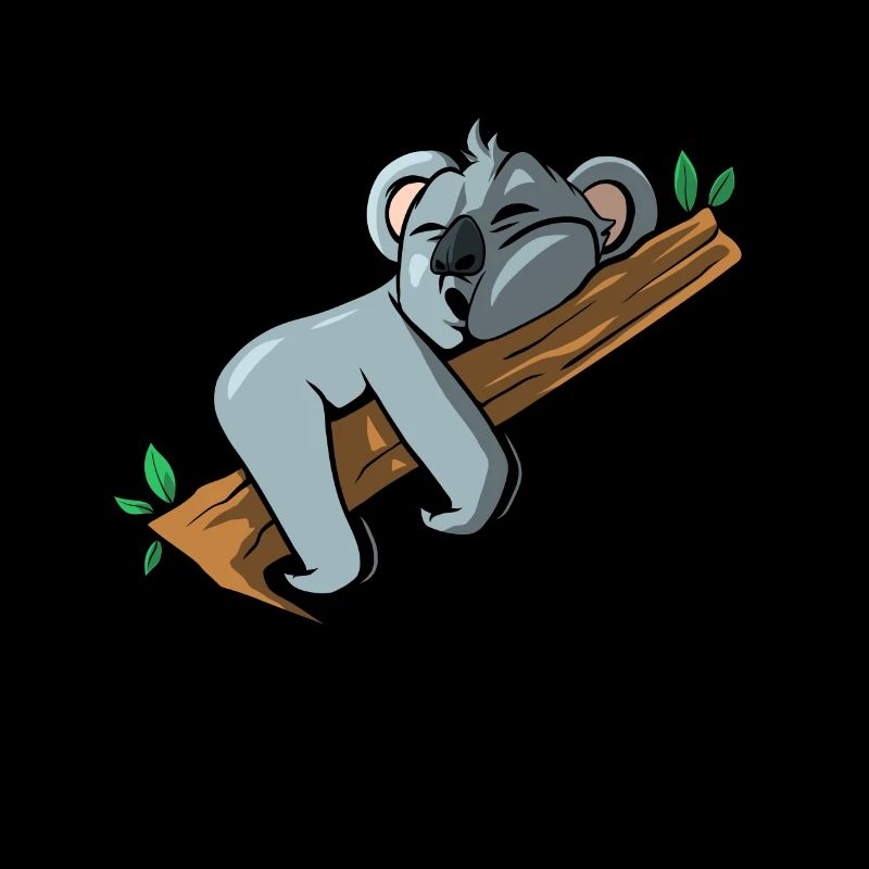 Sleeping Koala Bear