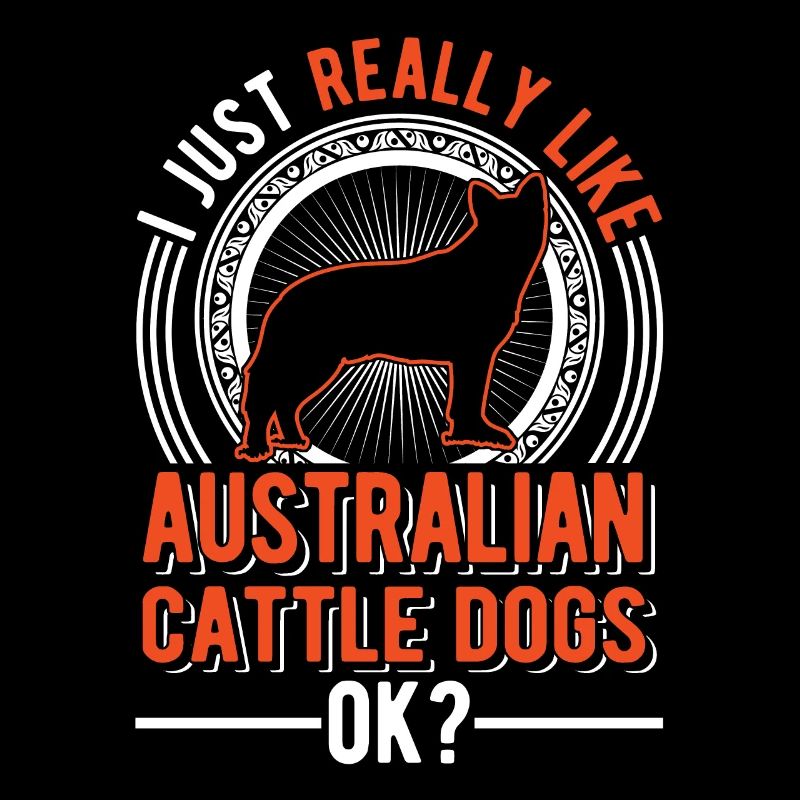 Cadeau de chien de bouvier australien