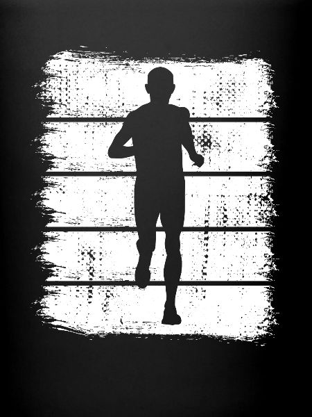 Funny Runner Drawing