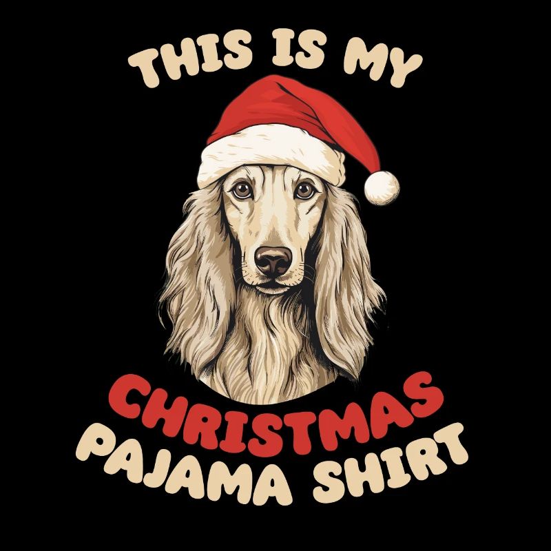 Pyjama de Noël Saluki Chiens