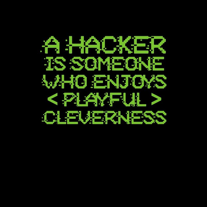 Hacker codeur ordinateur piratage cadeau