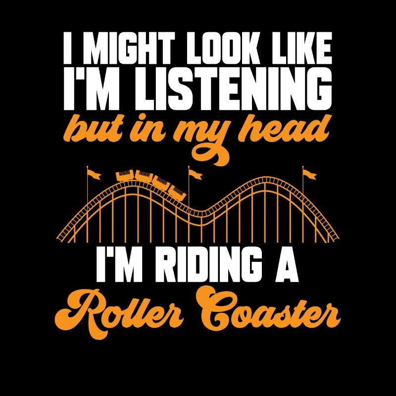 Achterbahn Rollercoaster Freizeitpark