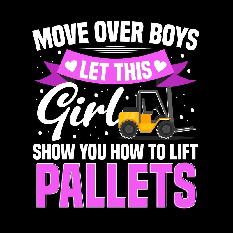 Let This Girl Show How To Lift Pallets Forklift Dr
