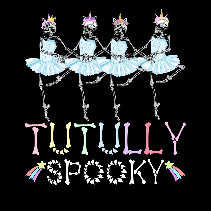 Halloween Skeleton Ballet Dance Ballerina