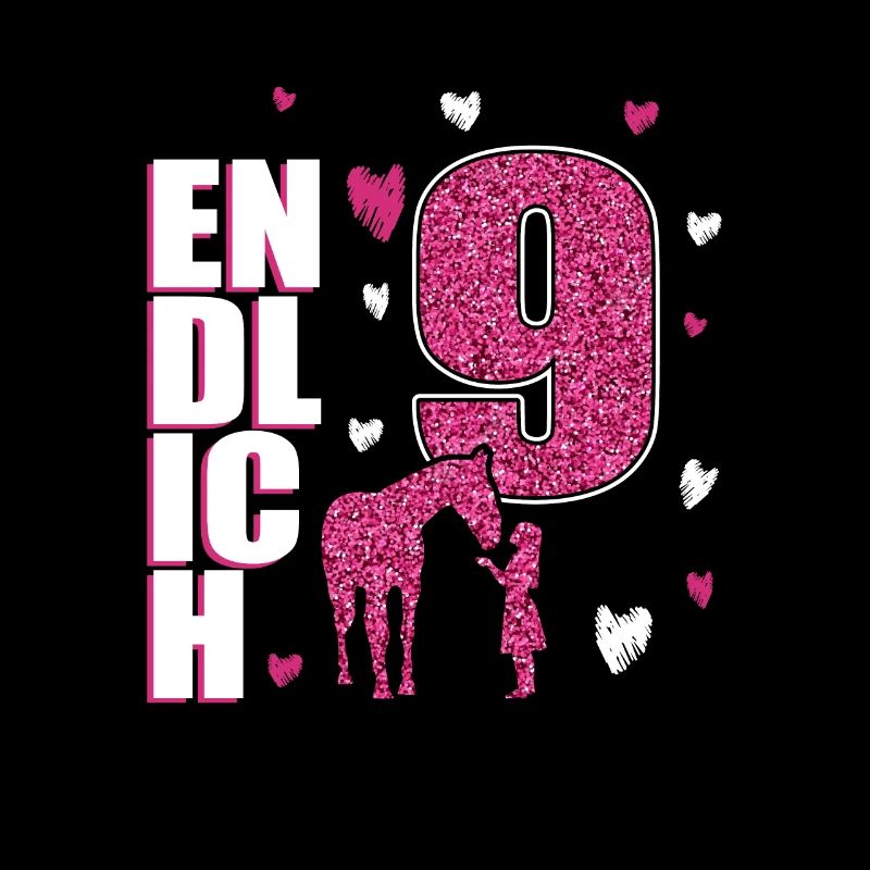 Endlich 9 Pferd Pony