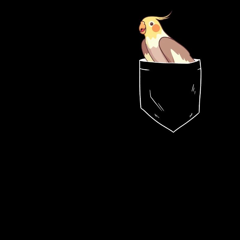 Budgie In Breast Pocket