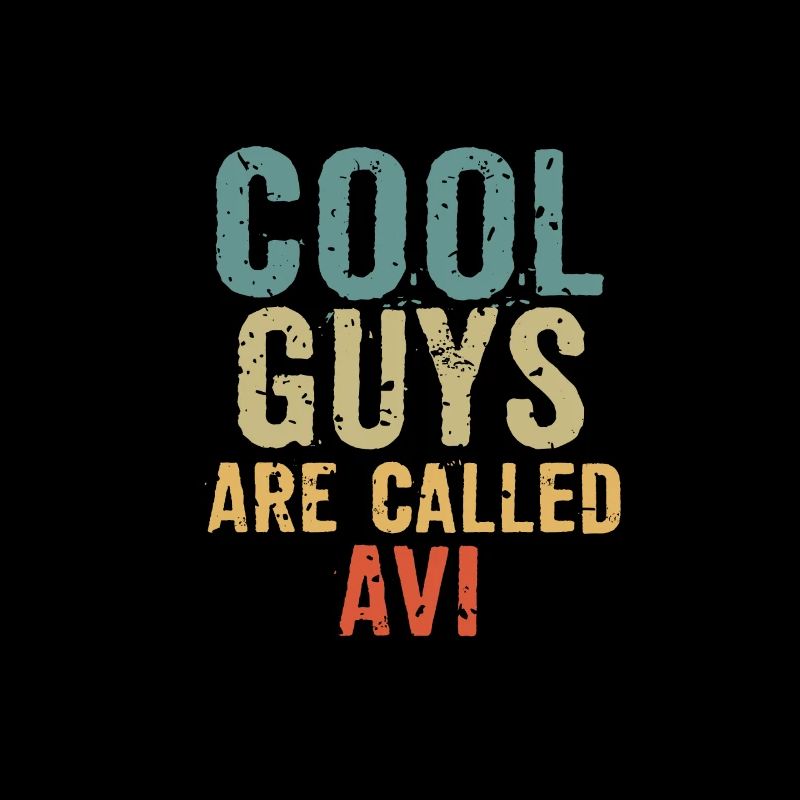 Les mecs cool s’appellent Avi