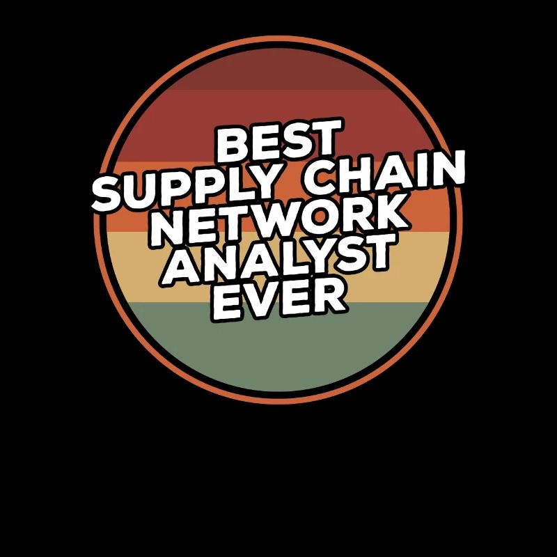 Vintage Best Supply Chain Network Analyst Ever