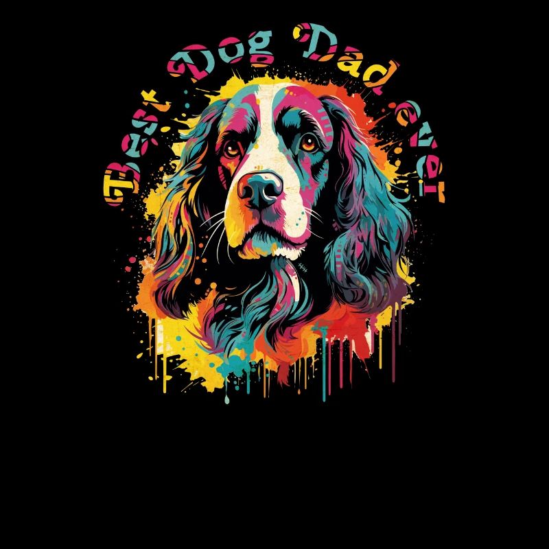 Hunde-Papa Hunderasse Englisch Springer-Spaniel