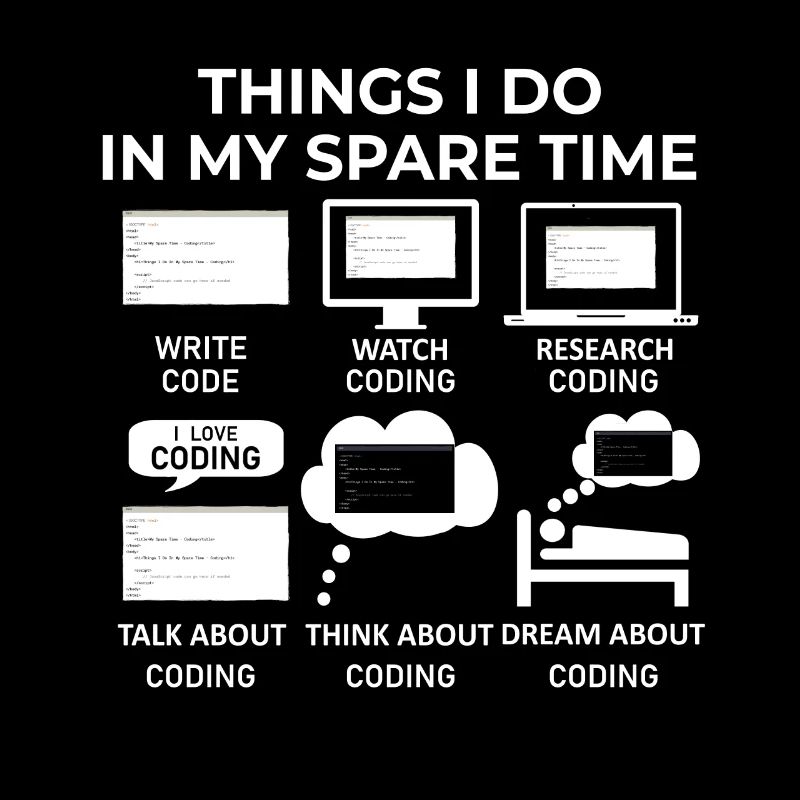Dinge, die ich in meiner Freizeit mache - Programmieren