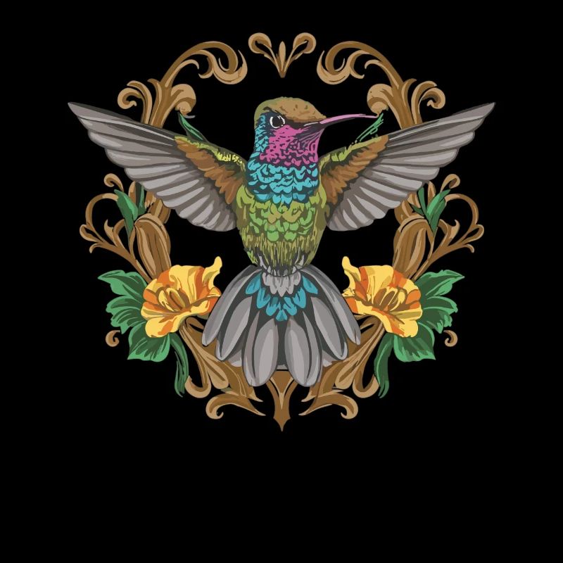Vol enchanteur de colibri