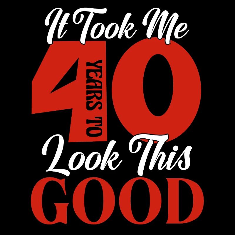 Vierzig Sassy Geburtstag