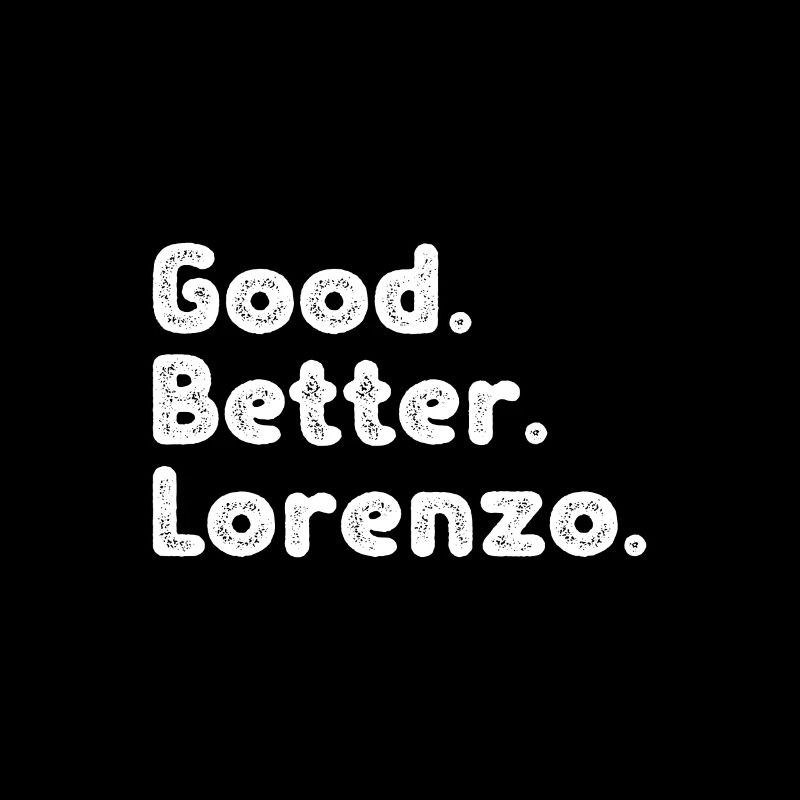 Good better Lorenzo