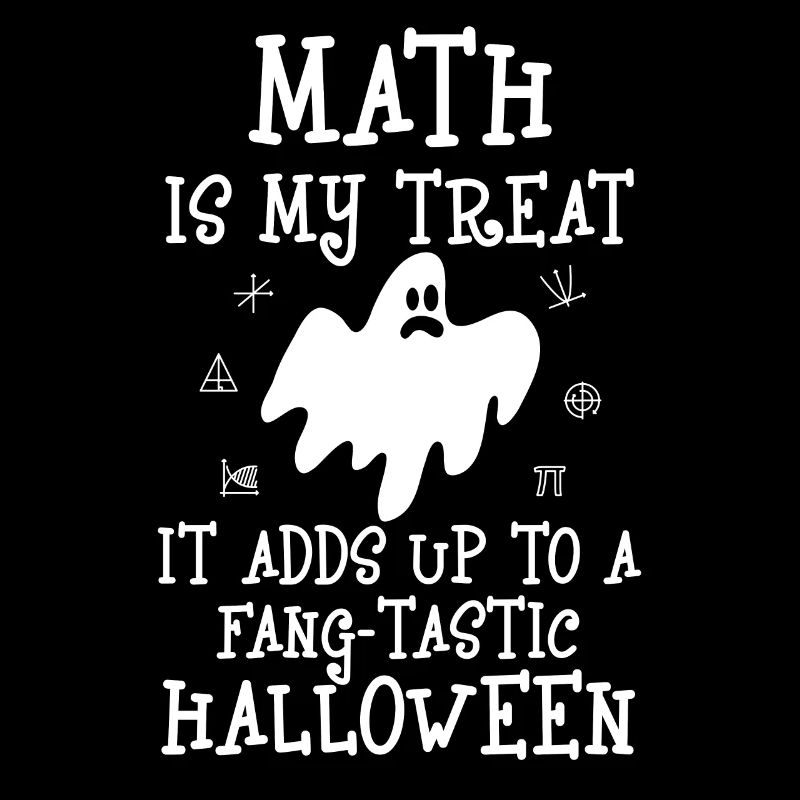 Math Halloween professeur citation drôle