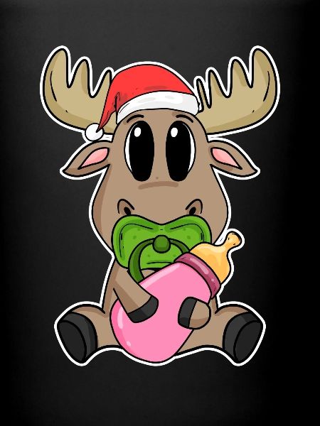 Bébé orignal Noël