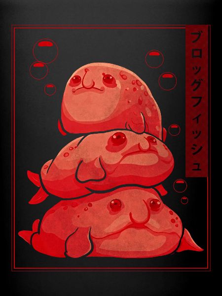 Doux Grunge Goth Blobfish