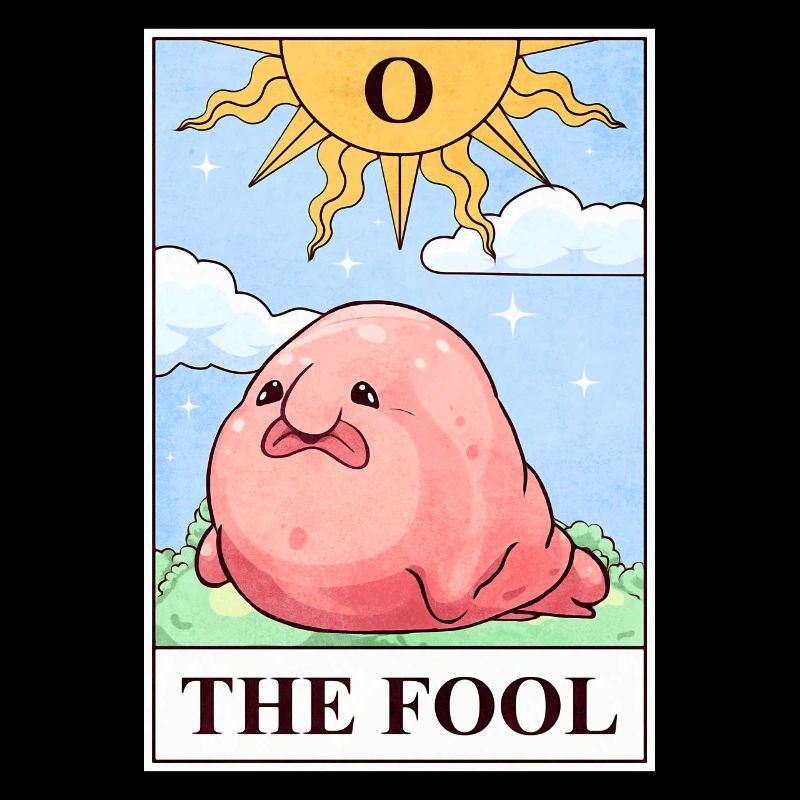 Carte de Tarot Blobfish