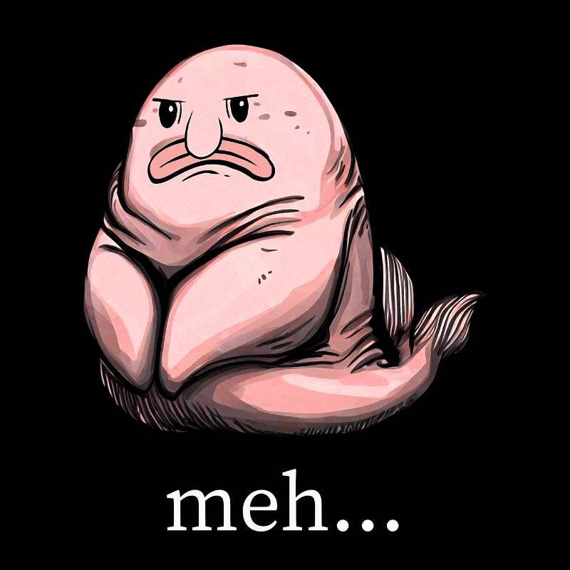Drôle de poisson blob