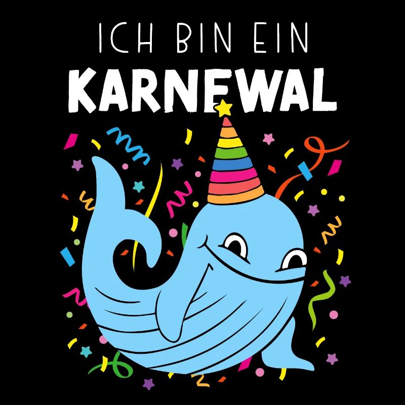 Ich bin ein Karnewal Kölner Karneval Konfetti Jeck