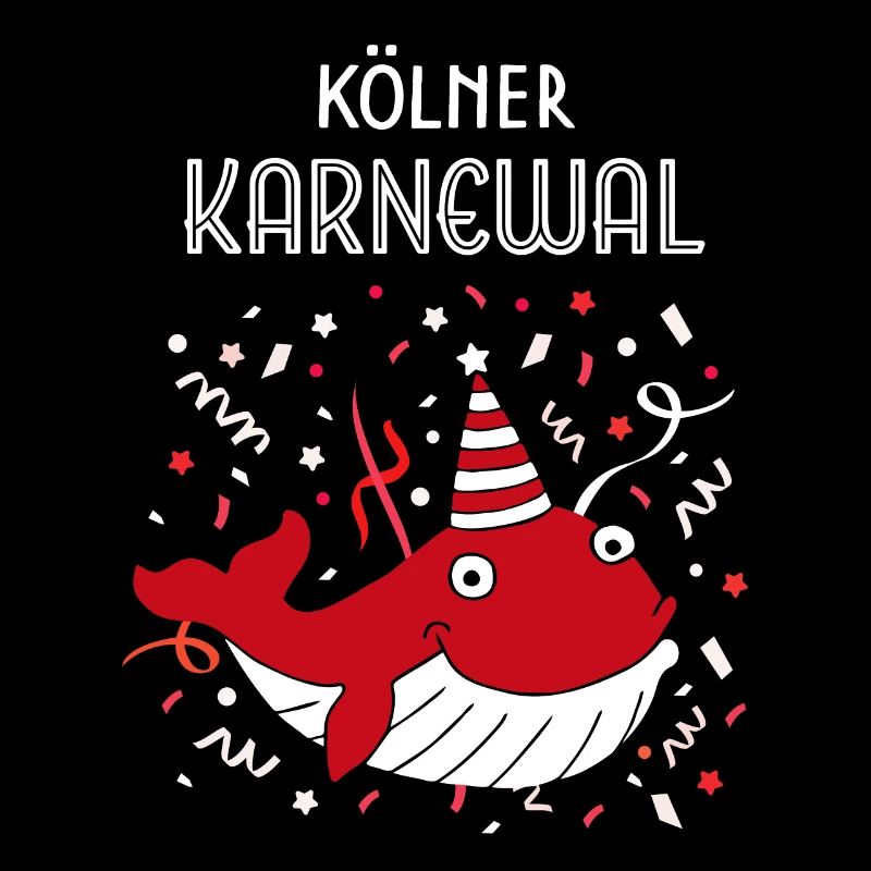 Echter Kölner Echte Kölnerin Karneval Konfetti