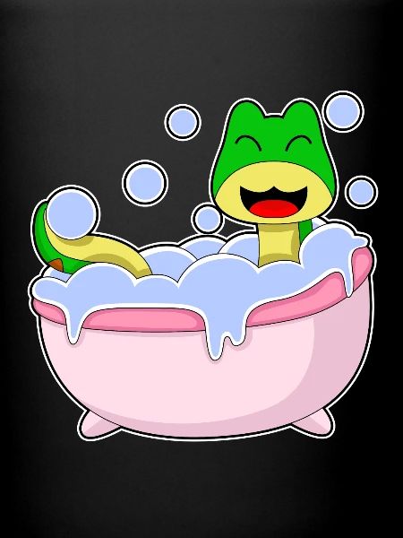 Baignoire de bain de serpent