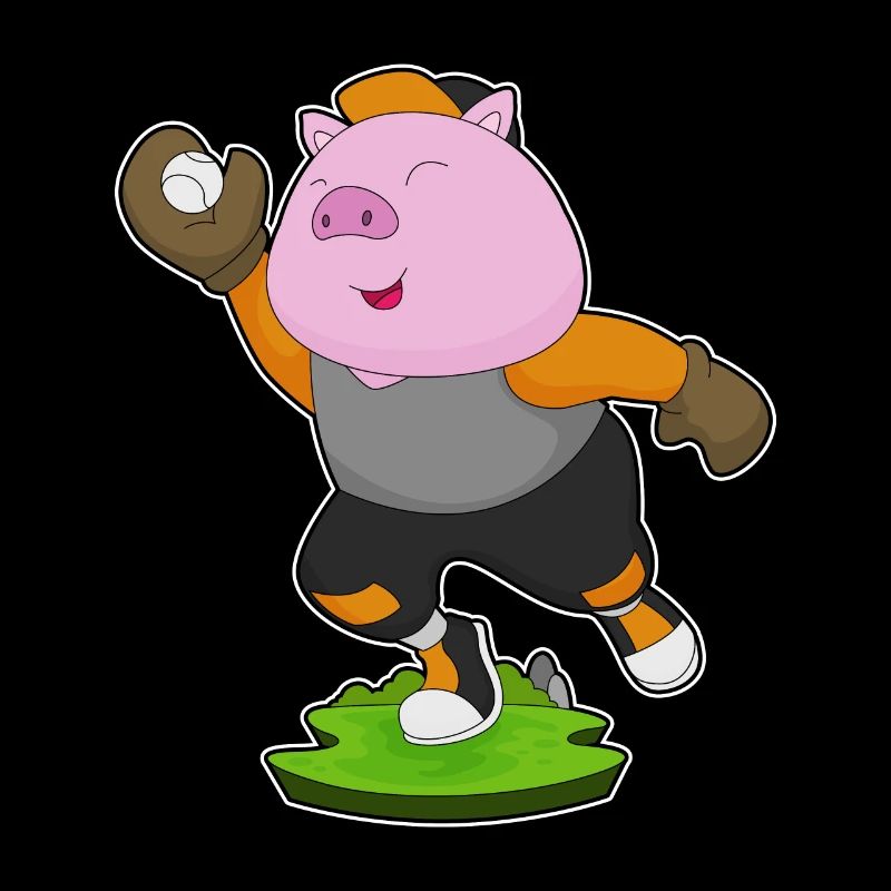 Gant de baseball Pig