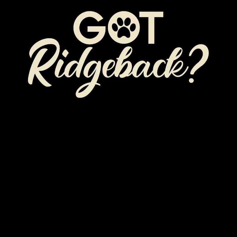 Cadeaux de Rhodesian Ridgeback